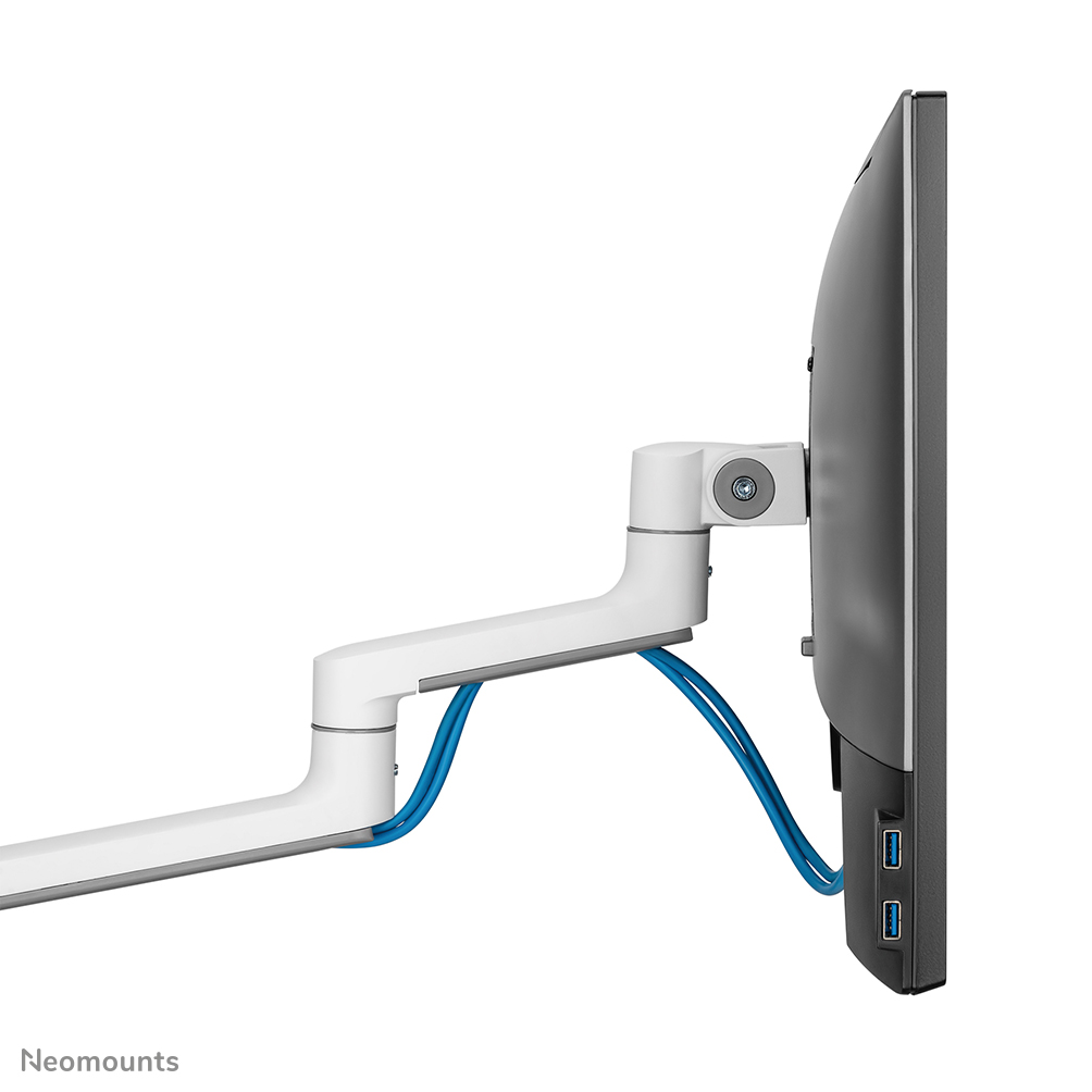Neomounts DS60-425WH1 Braccio per monitor 17-27" - salvaspazio